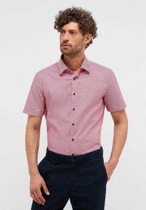BAUMWOLLHEMD - SLIM FIT - Hemd - rot