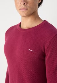GANT C-NECK - Pulóver - rich wine