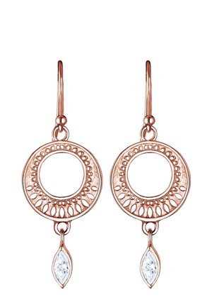 Örhänge - rose gold-coloured