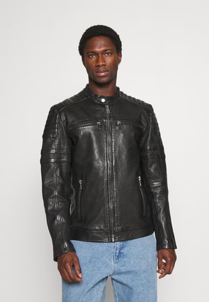 CRUISE ACTION - Leather jacket - black
