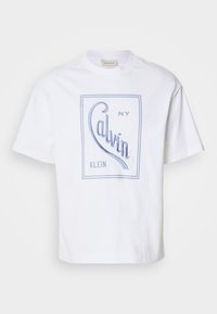 PYRAMID GRAPHIC TEE - Tricou cu imprimeu - brilliant white