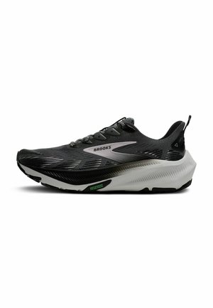 Trail running shoes - poppy seed black pink