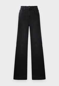 ONLHOPE LUSH WIDE LEG - Wide leg - washed black
