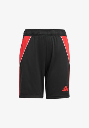 adidas Performance Pantalón corto de deporte - black lucid red