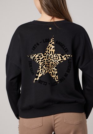 DEELUXE, LEOSTAR - Sweatshirt - schwarz