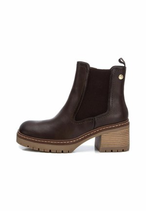 Botines con plataforma - brown