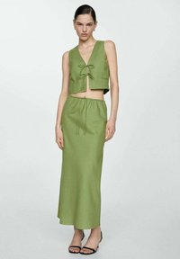 Mango Weste - light green