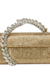 faina Clutch - gold coloured