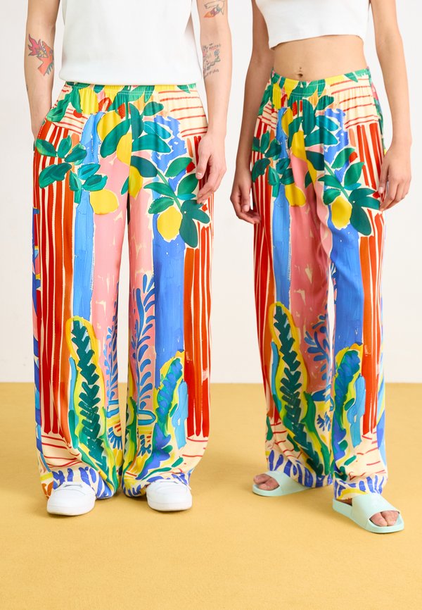 SANTORINI PANTS UNISEX - Trousers - multi