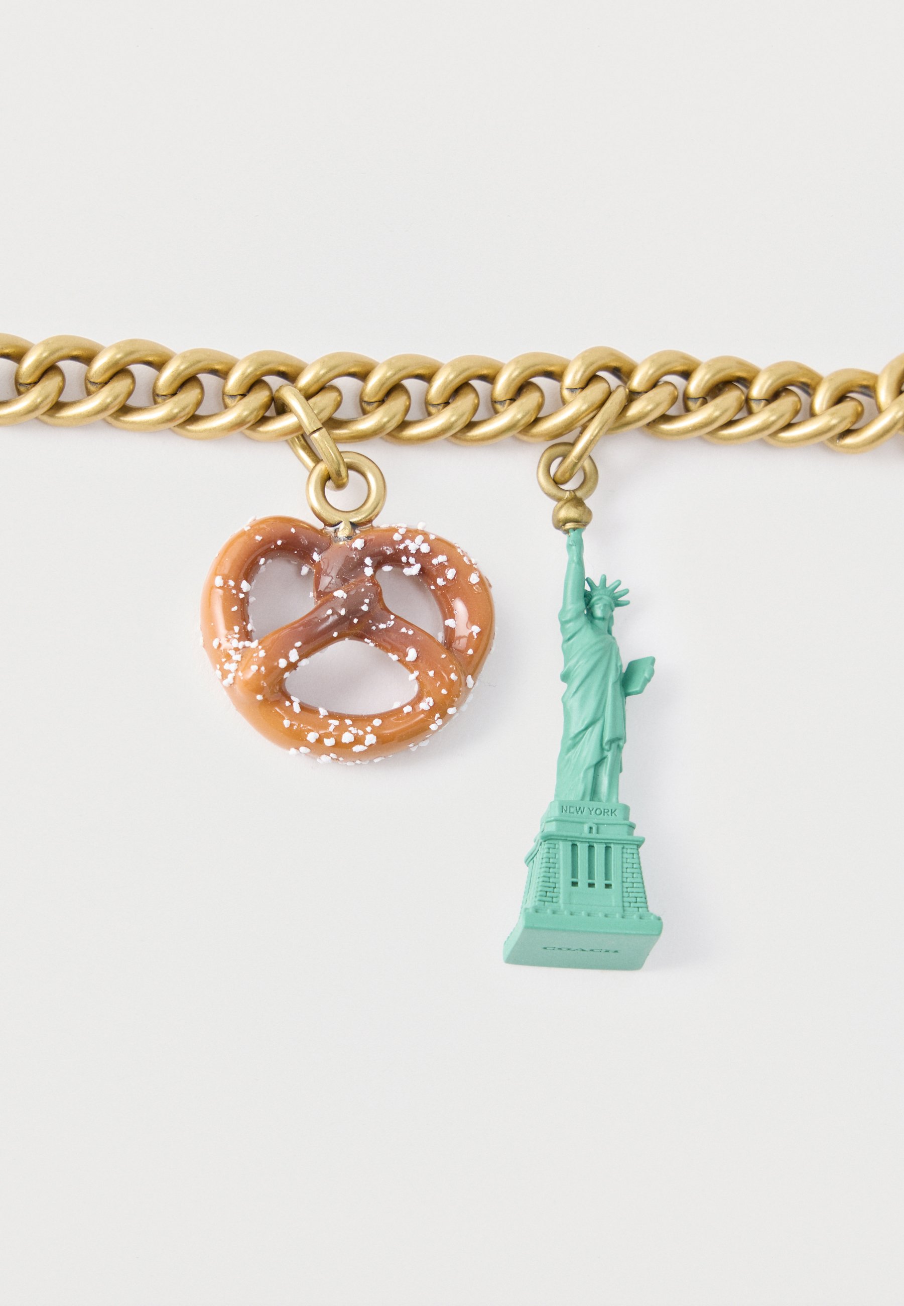COACH NEW YORK MOTIF CHAIN - Keyring - multi-coloured - Zalando