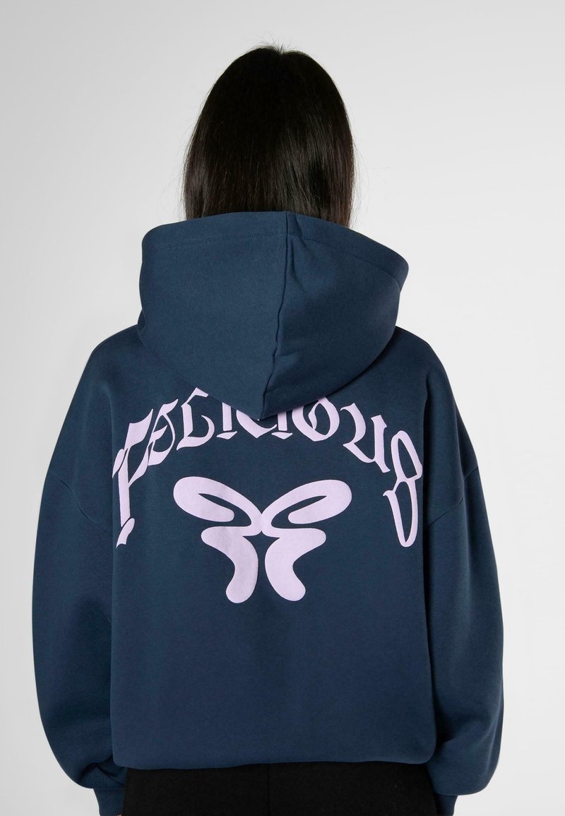 FELICIOUS OVERSIZE - Mikina s kapucňou - stone blue