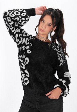 Maglione - black offwhite