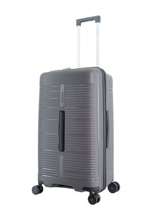 Wheeled suitcase - silver-coloured