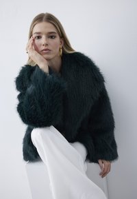 Anna Field Zimski plašč - dark green