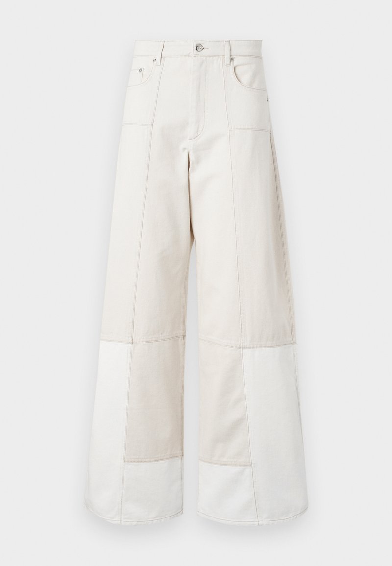SPORTMAX Wijde jeans crème