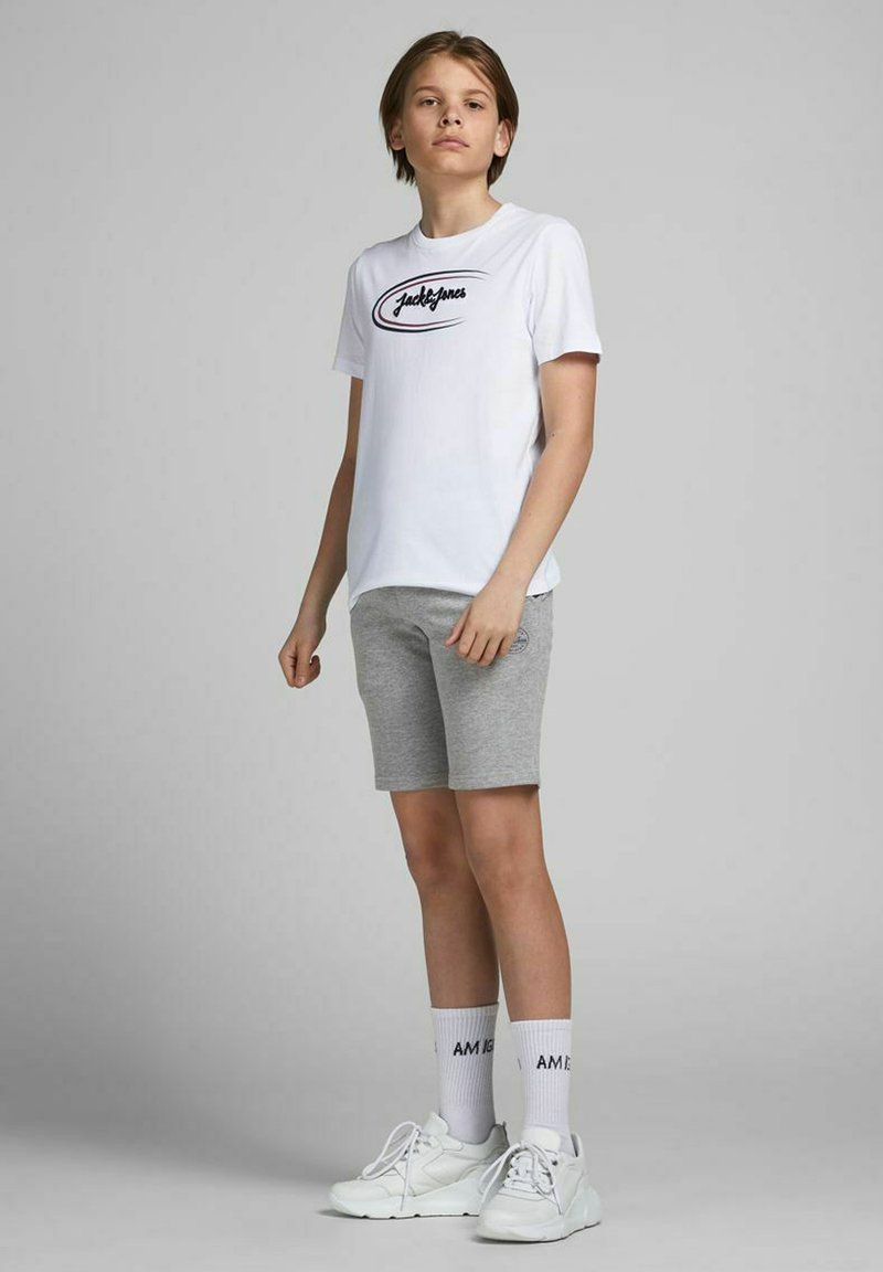 Kinder Shirts & Tops | Jack & Jones Junior 2 PACK Shorts light grey melange/hellgrau-meliert - YL09607 Kinder Shirts & Tops | Jack & Jones Junior 2 PACK Shorts light grey melange/hellgrau-meliert - YL09607