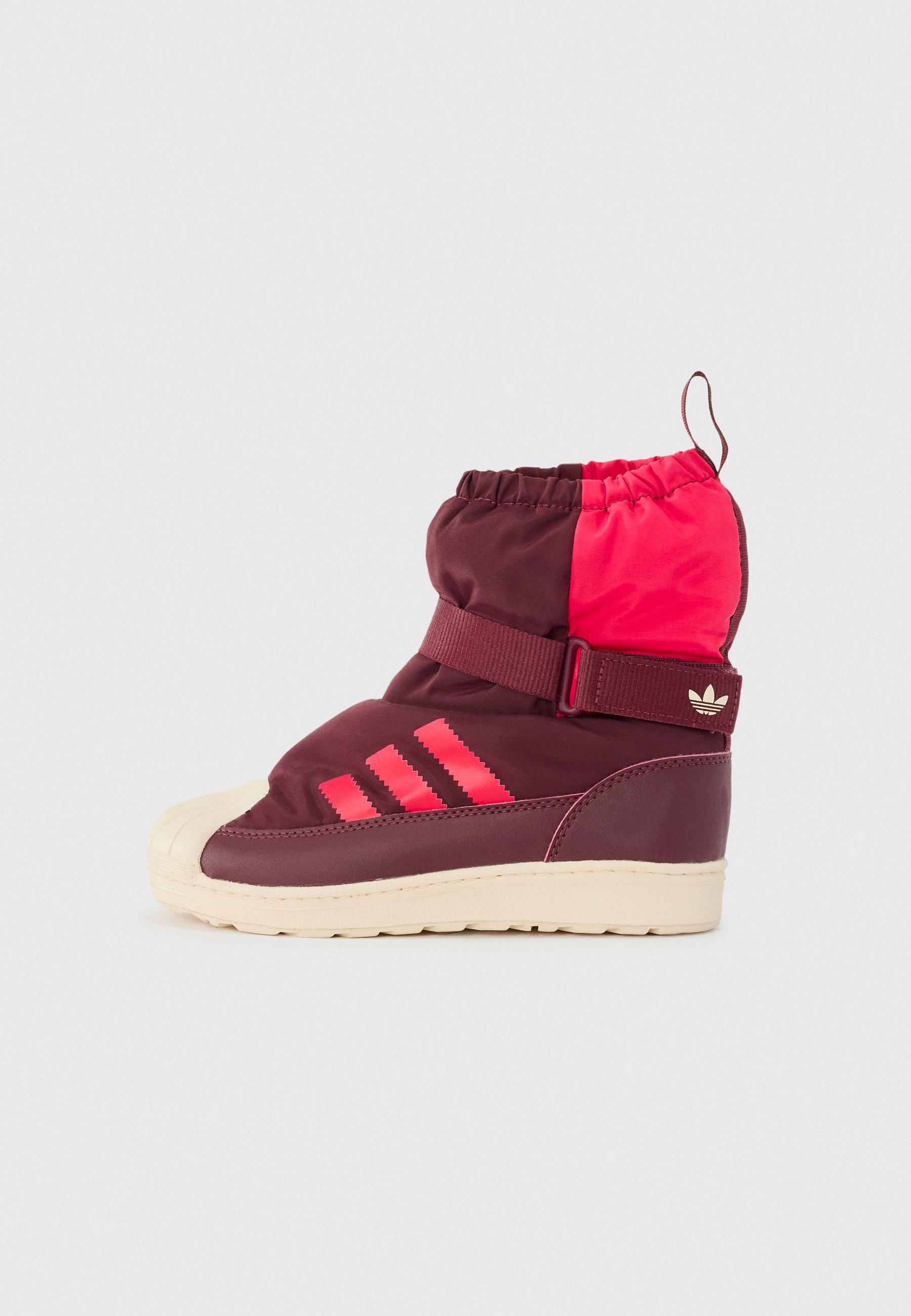 adidas Originals SUPERSTAR 360 UNISEX - Winter boots - maroon/wonder  white/ruby red/light red - Zalando.ie
