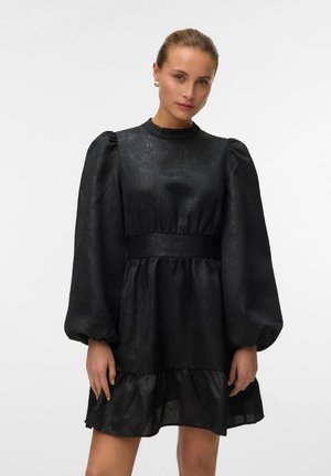 Vero Moda, VMSULLE Short - Дневна рокля - black