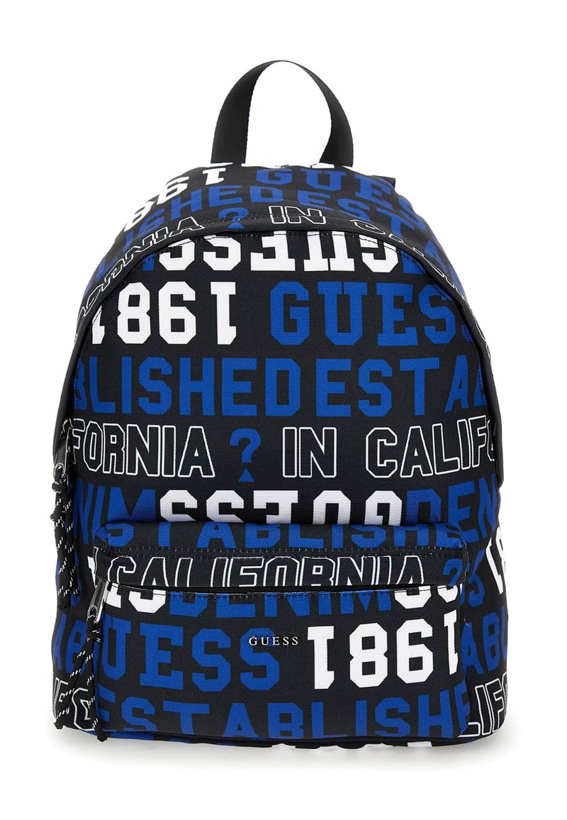 Guess ALLOVER-PRINT - Rugzak - mehrfarbig schwarz