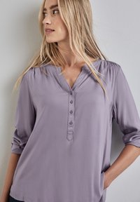 Street One BASIC IN UNIFARBE - Blouse - lila