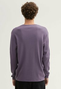 TOM TAILOR DENIM R NECK - Strickpullover - foggy purple