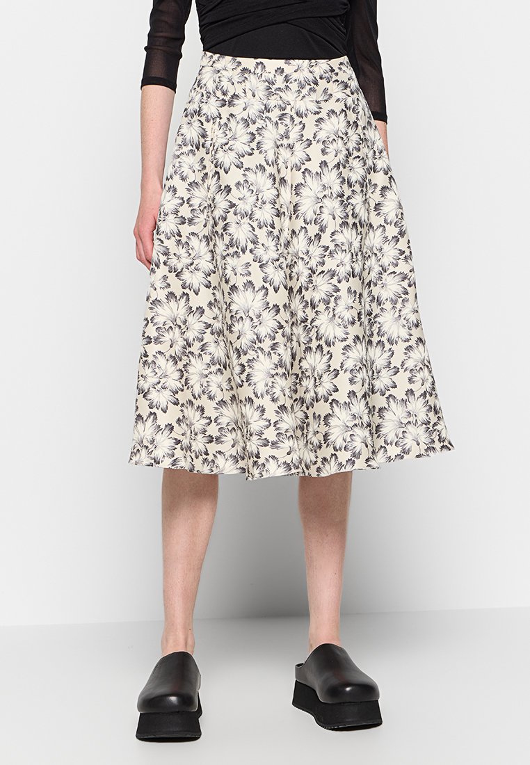 ASPESI A-lijn rok crème