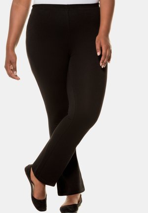 Ulla Popken Leggings - Trousers - black