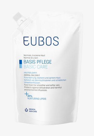 EUBOS, BASIS PFLEGE HAUTBALSAM F, NACHFÜLLBEUTEL - Body scrub - weiß