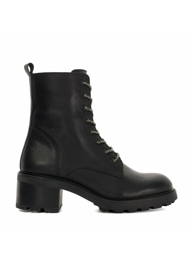 Dune London Veterboots zwart Dune London Veterboots zwart