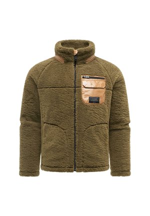 STONE HARBOUR, PLÜSCHJACKE SOREES XX - Fleecetakki - khaki