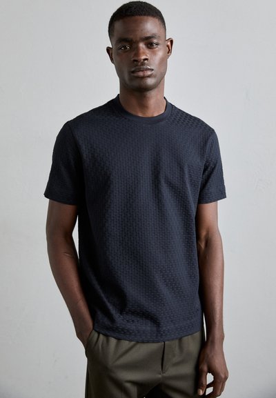 Emporio Armani Základné tričko - navy