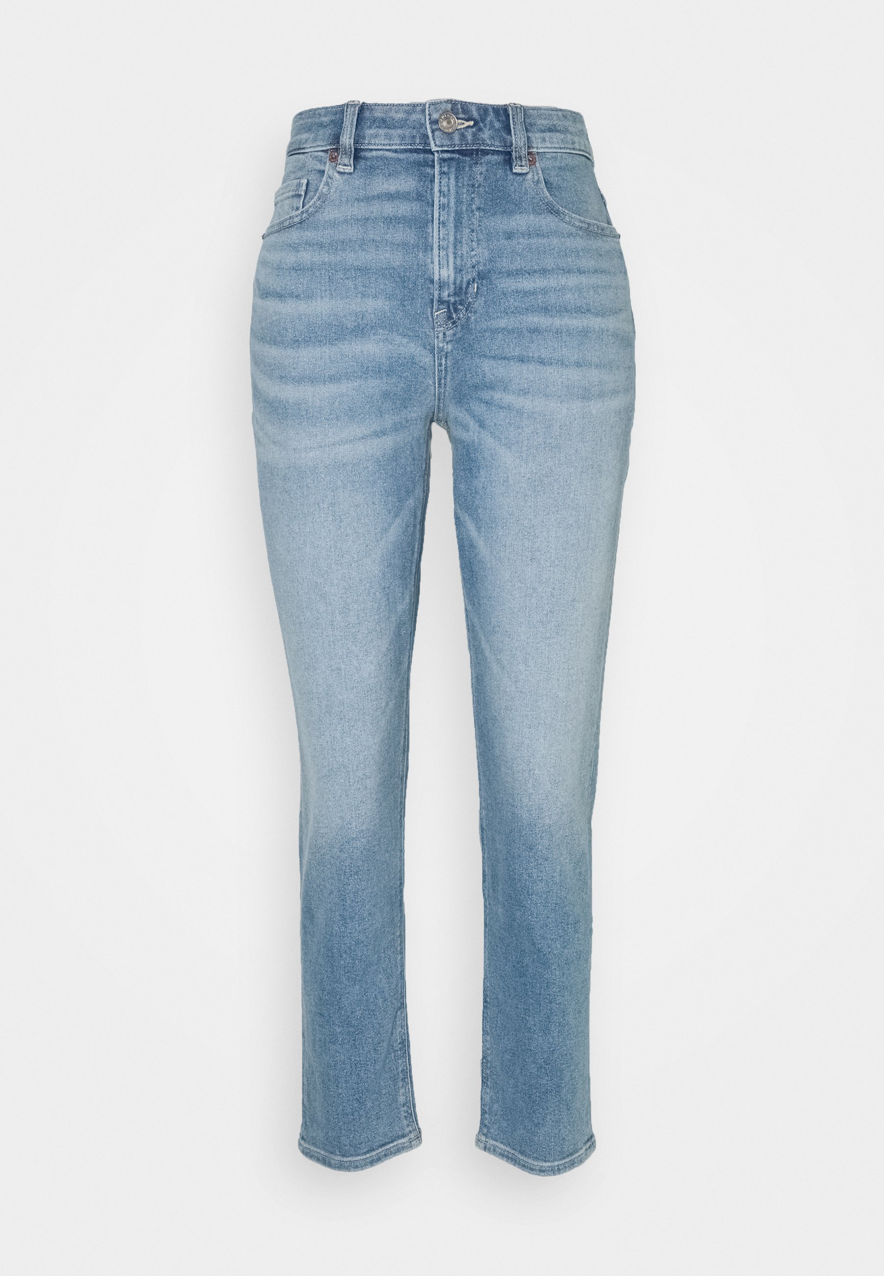 American Eagle MOM JEANS - Slim fit jeans - washed blue/blue denim -  Zalando.ie
