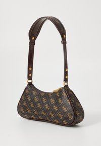 Guess MINTHA MINI TOP ZIP BAG Handbag brown/claret/brown