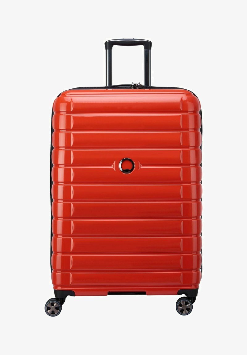 Valise Roue Delsey Paris SHADOW-ROLLEN - Valise à roulettes - intensives rot/rouge ...