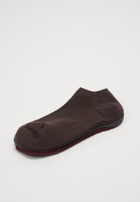 DIM SOCQUETTE COURTE 3 PACK - Meias - burgundy/grey/brown