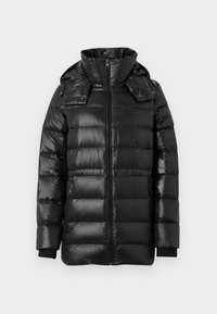 GLOSS WAIST COAT - Dunfrakker - black