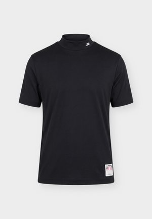 J.LINDEBERG Sports, 30Y RORY MOCK NECK - Αθλητικό μπλουζάκι - black