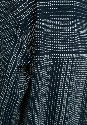 moshi moshi mind, RELIEVE - Robe chemise - dark navy   white
