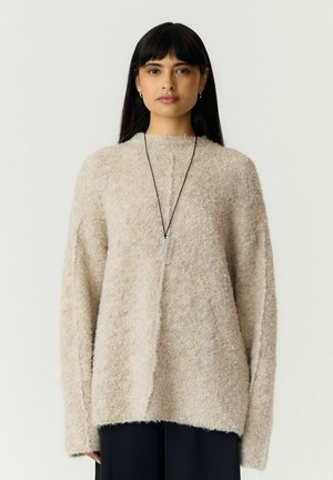 YAS PULLOVER YASPLIRA LS HIGH NECK - Pullover - pristine