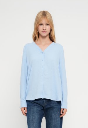 ONLJANA METTE V NECK SHIRT - Skjortebluser - chambray blue