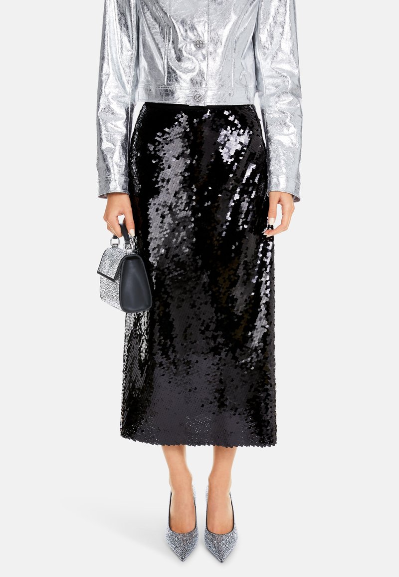 Marc Cain A-Linien-Rock - black
