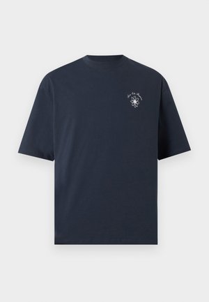 Pier One, T-shirt imprimé - dark blue/white