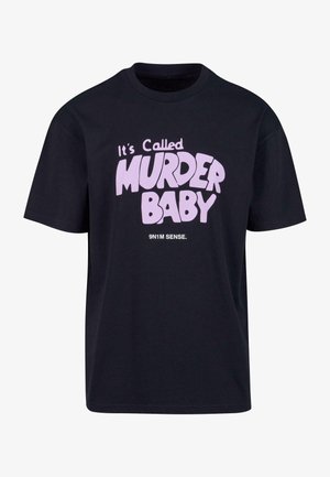 9N1M SENSE, - T-shirt z nadrukiem