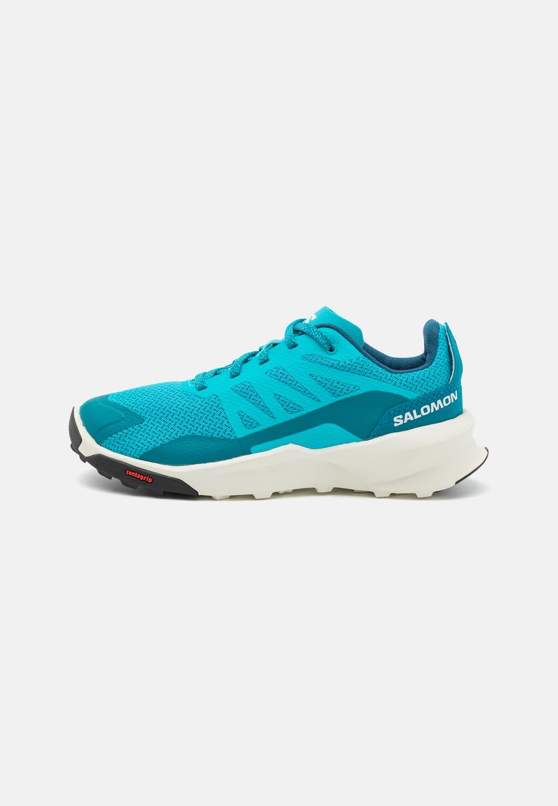 Salomon PATROL UNISEX - Pārgājienu apavi - peacock blue/vanilla ice/black