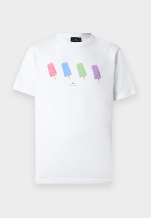 LOLLIES - Print T-shirt - white