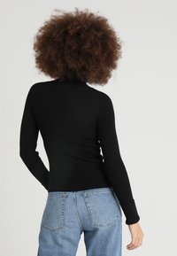 Topshop Strickpullover - black