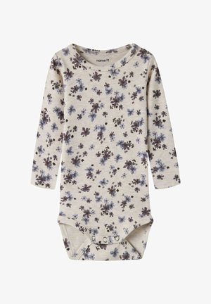 Name it, ROMPER PRINTED - Body - peyote melange