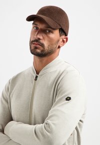 NO EXCESS SOFT - Sweater met rits - sand