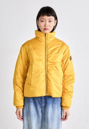 COATED PUFFER - Bombejakke - goldenrod