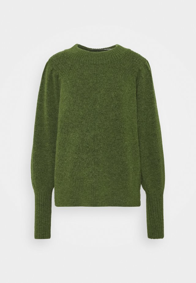 SLFLINNA NEW O NECK - Jumper - twist of lime